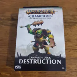 Warhammer Age of Sigmar: Champions, Campaign Deck Destruction Trading Card Game - Image 1