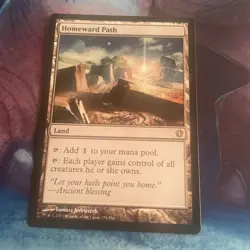 Homeward Path Land Rare MAGIC GATHERING CARD - Image 1
