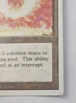 90's Sol Ring Revised Edition Magic the Gathering MTG (#1) - Image 5