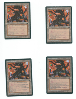 Magic MTG 4x Mishra's Factory FBB German Reinassance Playset www_MoxBeta_com - Image 1