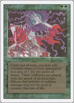 Channel Revised Edition Uncommon NM Magic: The Gathering Normal - Image 1