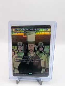 Borderless Foil Mayor Tong of Chin Village, MTG, Avatar: The Last Airbender - Image 1