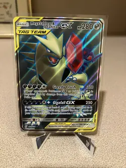 Pokemon Cards Mega Sableye & Tyranitar GX 225/236 Unified Minds Rare Ultra - Image 1
