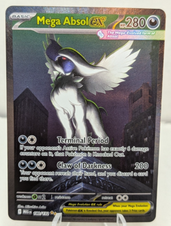 Pokemon TCG Mega Evolution Mega Absol EX Special Illustration Rare 180/132 B - Image 1