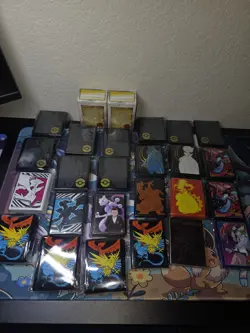 Pokemon TCG Card Sleeves Lot (27) Packs - Image 1