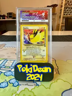 Zapdos Black Star Promo #23 Illustrator Error 2000 ACE 9 Mint Pokemon Card - Image 1