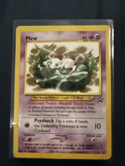 Pokemon Mew 47/53 Promo Wotc Psyshock 40 HP Basic 1999 Regular - Image 2
