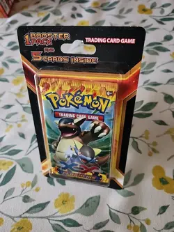 Pokemon XY FLASHFIRE BOOSTER LEGACY +5 cards Kangaskhan Art - SEALED - Image 1