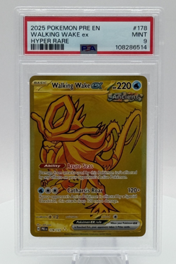 Walking Wake ex - Pokemon (2025) Prismatic Evolutions #178 - Secret Hyper Rare - Image 1