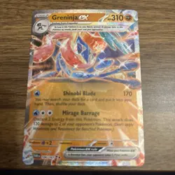 Pokemon Gamestop Promo Greninja EX 106/167 Metal Double Rare Promo - Image 3