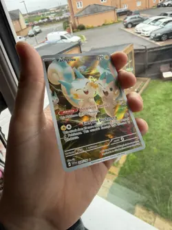Pokemon TCG Pachirisu Scarlet Violet 208/198 Holo Illustration Rare - Pack Fresh - Image 1