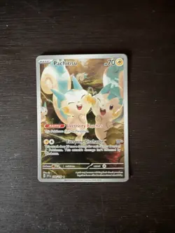 Pokemon TCG Pachirisu Scarlet Violet 208/198 Holo Illustration Rare - Pack Fresh - Image 3