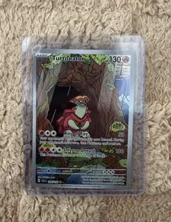 Turtonator - 146/142 - Pokemon Stellar Crown Illustration Rare NM - Image 1