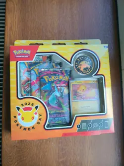 Pokemon TCG 30th Anniversary Pokemon Day 2026 Triple Blister Collection Box - Image 1