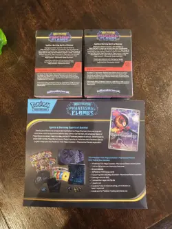 Pokemon Mega Evolution Phantasmal Flames ETB and 2x Booster Bundle - Image 2