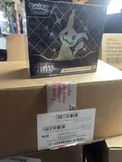 Pokemon TCG Paldean Fates Elite Trainer Box new factory Sealed ETB 820650856181 - Image 1