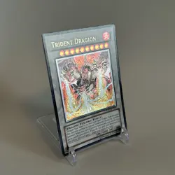 2009 Trident Dragon RGBT-EN043 Unlimited Ultimate Rare YuGiOh! - Image 1