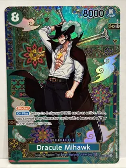 Dracule Mihawk - OP12-030 (SP) OP12-030 The Azure Sea's Seven Foil - Image 1