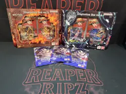 One Piece Illustration Box Vol 5 and Vol 6 PRB-02 OP-13 AND 3 AZURE SEAS PACKS - Image 2