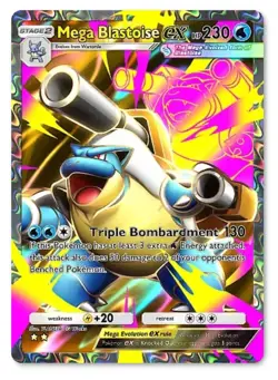 Mega Blastoise Ex [Full Art]- Pokemon TCG Pocket (Digital Card Trading) -English - Image 1