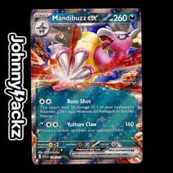 Mandibuzz 139/217 ex - 2026 Ascended Heroes Double Rare Holo - Pokemon Card (NM) - Image 1