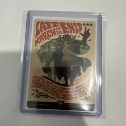 Last March of the Ents 0739 Non-Foil MTG LTR NM Pack Fresh Poster Card - Image 1