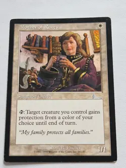 MTG Magic the Gathering 1x Mother of Runes Urza's Legacy MP Free Shipping! - Image 1