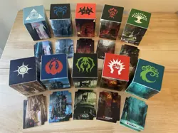 Magic MTG Ultra-Pro 100+ Ravnica Guilds Commander EDH Deck Boxes - Complete Set! - Image 1