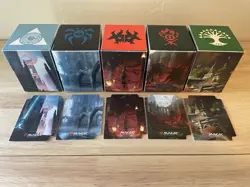 Magic MTG Ultra-Pro 100+ Ravnica Guilds Commander EDH Deck Boxes - Complete Set! - Image 2