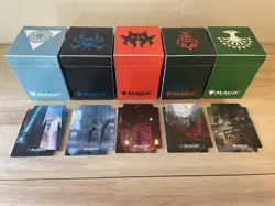 Magic MTG Ultra-Pro 100+ Ravnica Guilds Commander EDH Deck Boxes - Complete Set! - Image 4