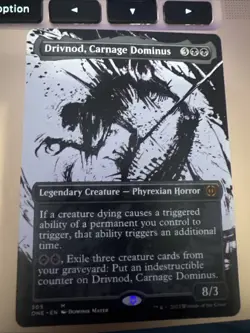 Drivnod, Carnage Dominus (Showcase) Phyrexia: All Will Be One Regular Mtg - Image 1