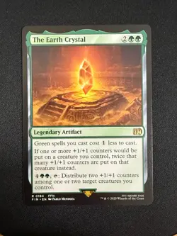 The Earth Crystal - Final Fantasy (Magic the Gathering) NM - Image 1