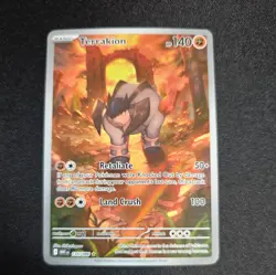 2025 Pokemon White Flare Terrakion Illustration Rare #135/086 - Image 1