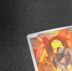 2025 Pokemon White Flare Terrakion Illustration Rare #135/086 - Image 4