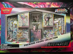 Pokemon TCG Prismatic Evolutions Premium Figure Collection – Factory Sealed - Image 1