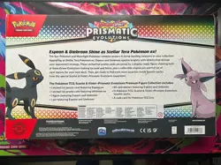 Pokemon TCG Prismatic Evolutions Premium Figure Collection – Factory Sealed - Image 2