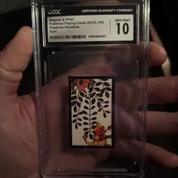 2013 Cgc Graded 10 Pokemon Hanafuda Magmar/Pinsir Kanto-April - Image 2
