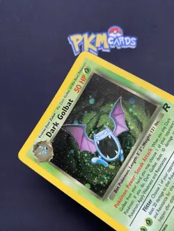 Pokemon TCG Dark Golbat Team Rocket 7/82 Holo Rare With Swirl MP. - Image 2