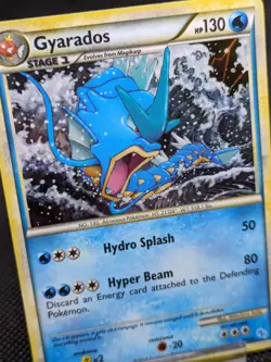 Pokemon Card Gyarados HeartGold & SoulSilver Holo 30/30 LP-NM - Image 2