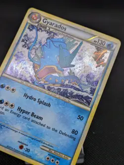 Pokemon Card Gyarados HeartGold & SoulSilver Holo 30/30 LP-NM - Image 3