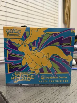 Sealed Ascended Heroes Pokemon Center ETB Elite Trainer Box ! Small Rip - Image 1
