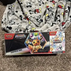 Pokemon TCG Prismatic Evolutions Surprise Box & Booster Bundle Sams Club SEALED - Image 1