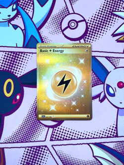 Pokemon TCG - Basic Electric Energy 257/198 - Scarlet & Violet - Gold - NM - Image 1