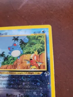 Pokemon TCG Marill Reverse Holo Promo Card Southern Island - Image 3