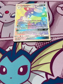 Pokemon TCG - Vileplume GX 250/236 - Cosmic Eclipse - Full Art- Hyper Rare - NM - Image 5