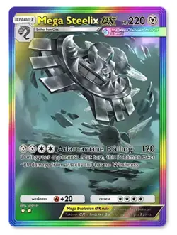 Mega Steelix Ex [Rainbow/Full Art]- Pokemon TCG Pocket (Trading) - English - Image 1