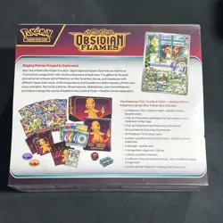 Obsidian Flames Pokemon Center Exclusive ETB Elite Trainer Box Sealed NOT MINT - Image 3