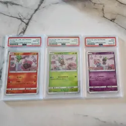 Litten Chespin Inkay 259 260 261 SM-P PSA 10 Pokemon Sun Moon Promo Japan 2018 - Image 1