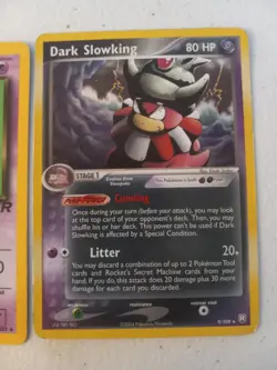 Pokemon Dark Slowking EX Team Rocket Returns 9/109 Holo - Image 3