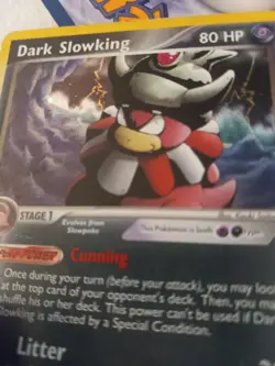 Pokemon Dark Slowking EX Team Rocket Returns 9/109 Holo - Image 5